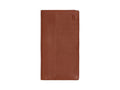 Leather wallet with zipper pocket