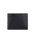 leather wallet with compartments.