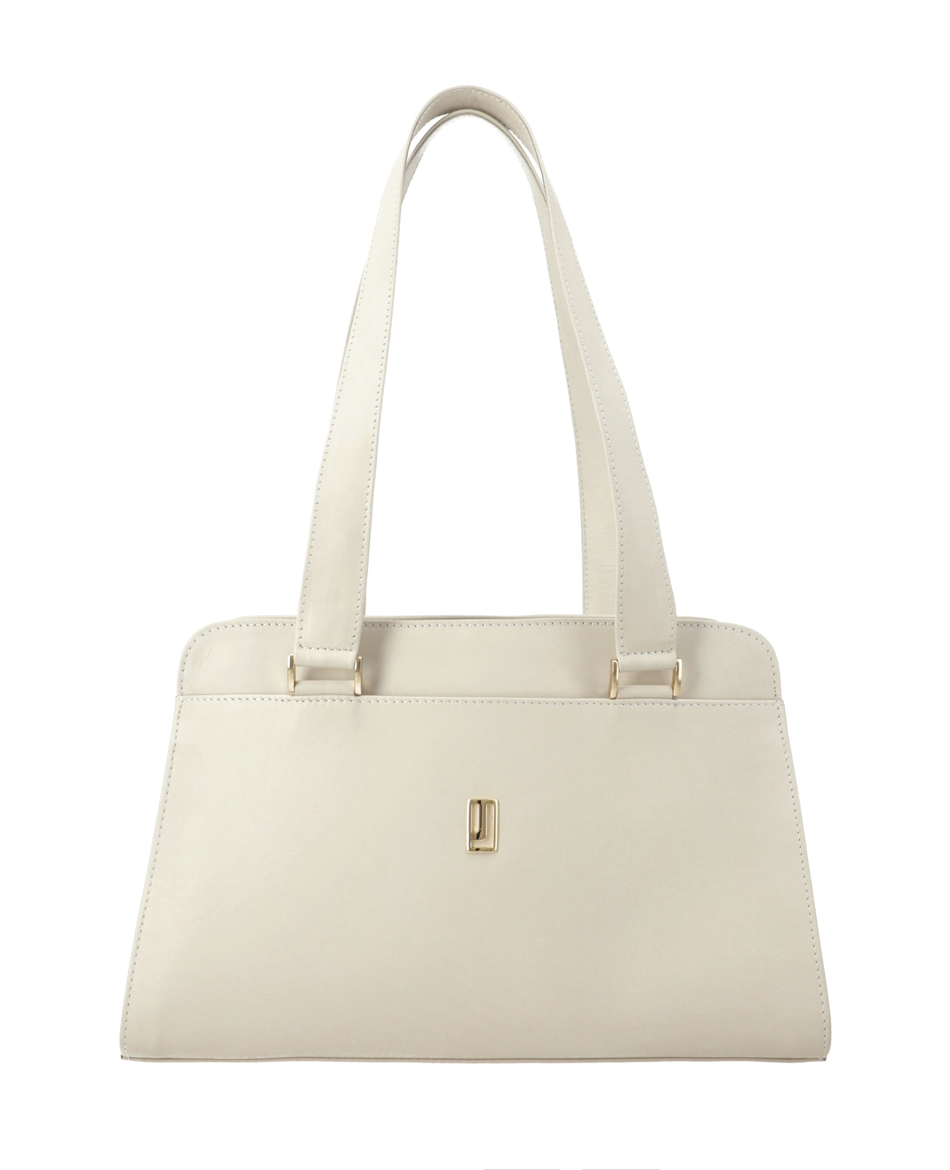 Soft leather Geranium handbag with pockets