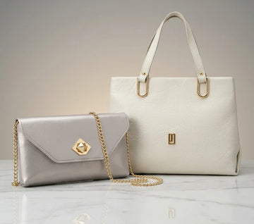 Timeless Metallic Bags for Women – From Clutches to Handbags by Jafferjees