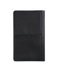 Black Leather wallet with full-length pockets.