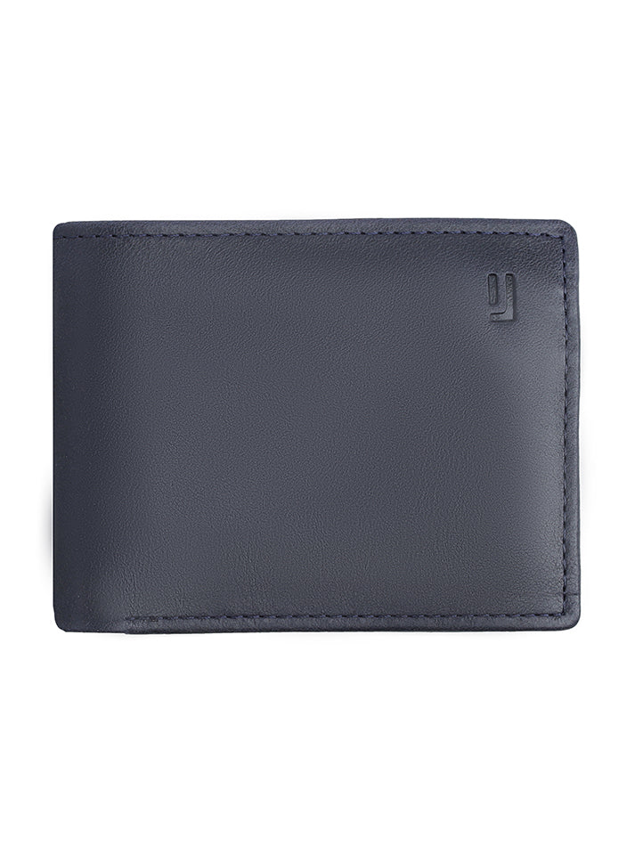 Blue Leather Wallet