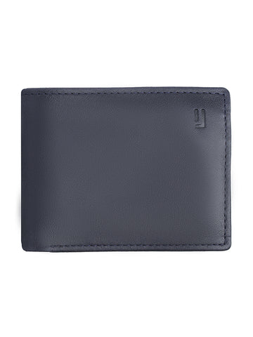 Blue Leather Wallet