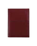 Slim Barcelona wallet with card slots, ID window, and pockets, perfect for daily use or travel.