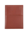 Slim Barcelona wallet with card slots, ID window, and pockets, perfect for daily use or travel.