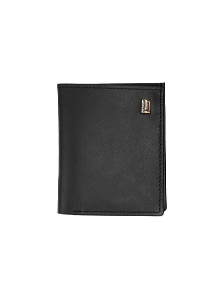 black leather wallet for men by Jafferjees