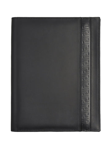 Elegant leather portfolio .