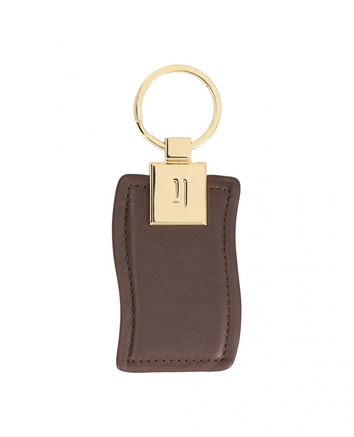 Elegant leather key fob