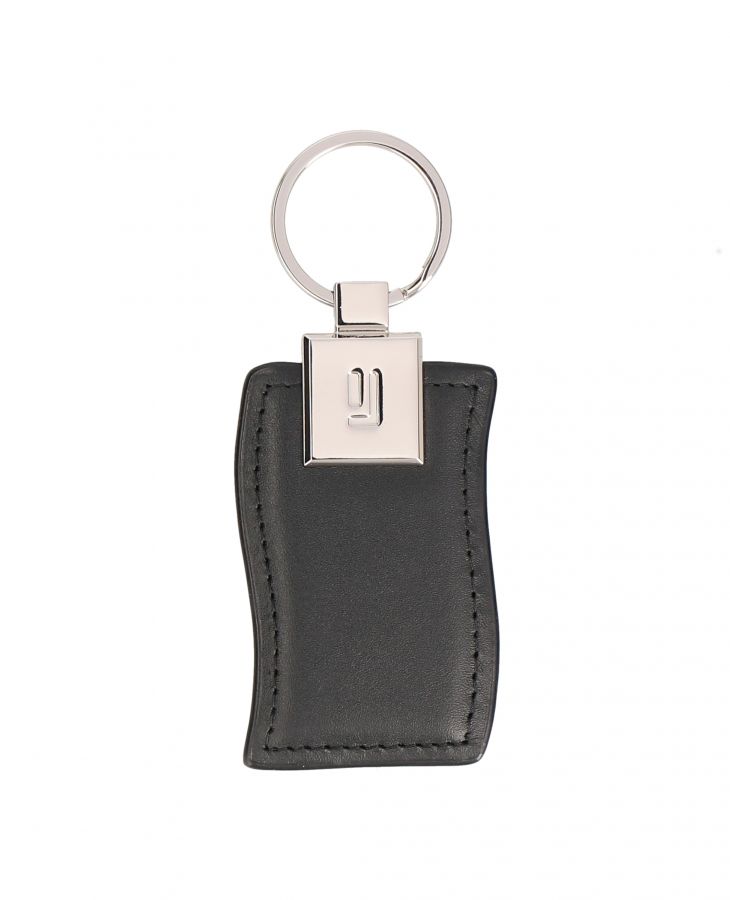 Elegant leather key fob