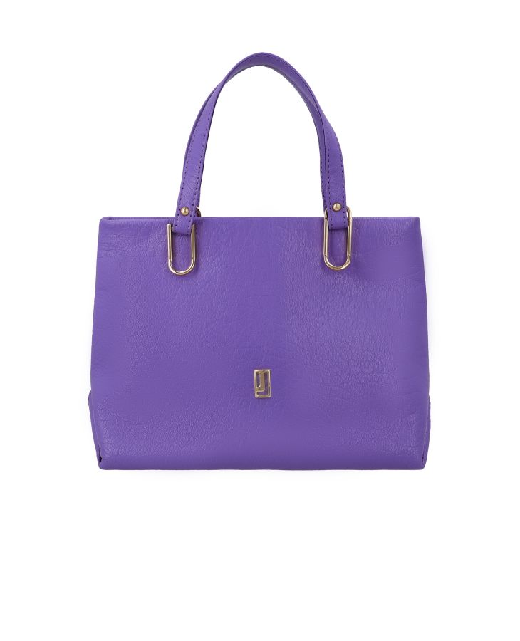 Purple Elegant Buffalo leather bag