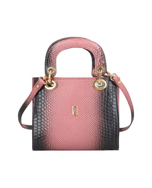 Leather Chroma Fusion handbag