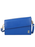 Versatile leather crossbody and clutch