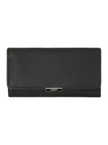 Leather wallet with convenient storage.