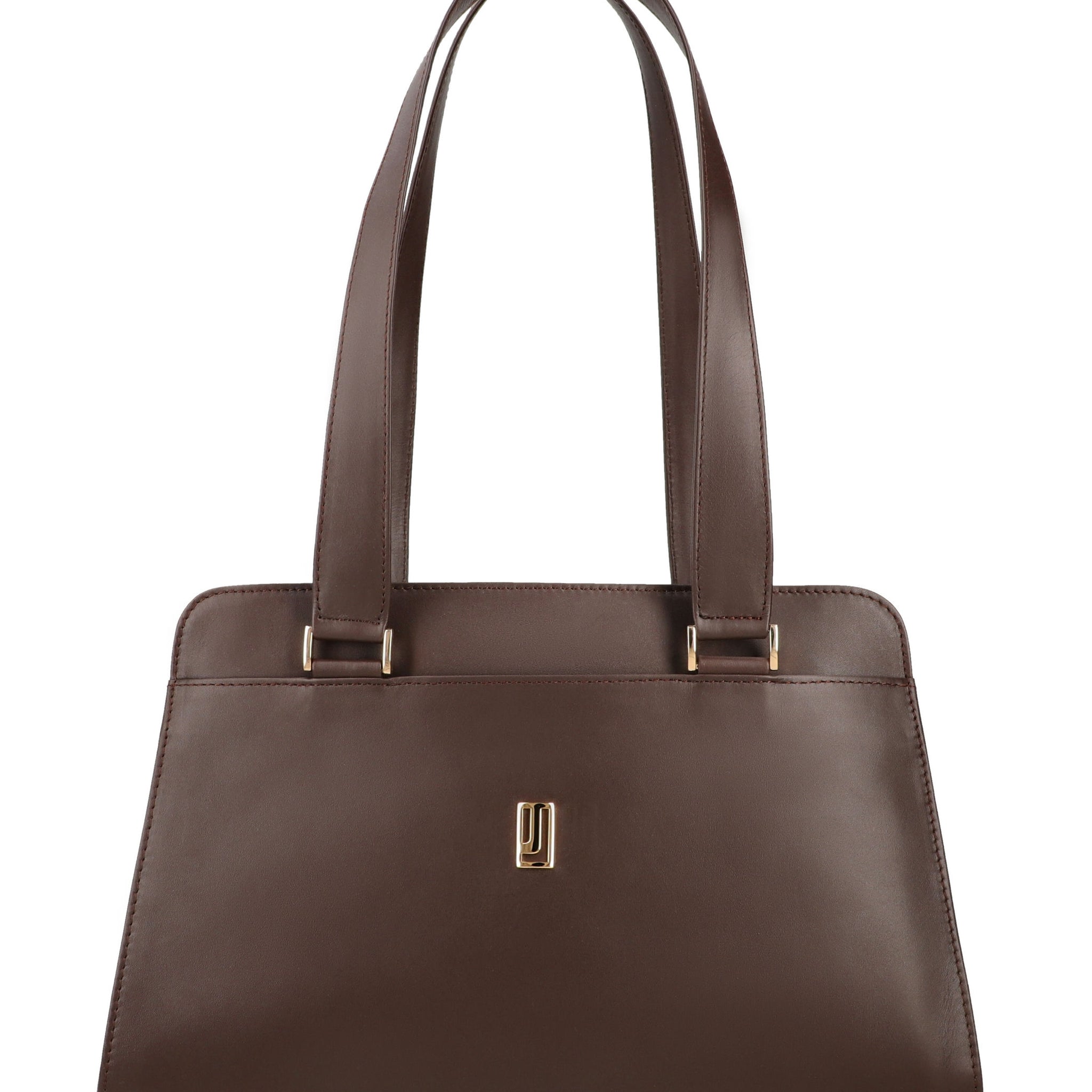 Soft leather Geranium handbag with pockets