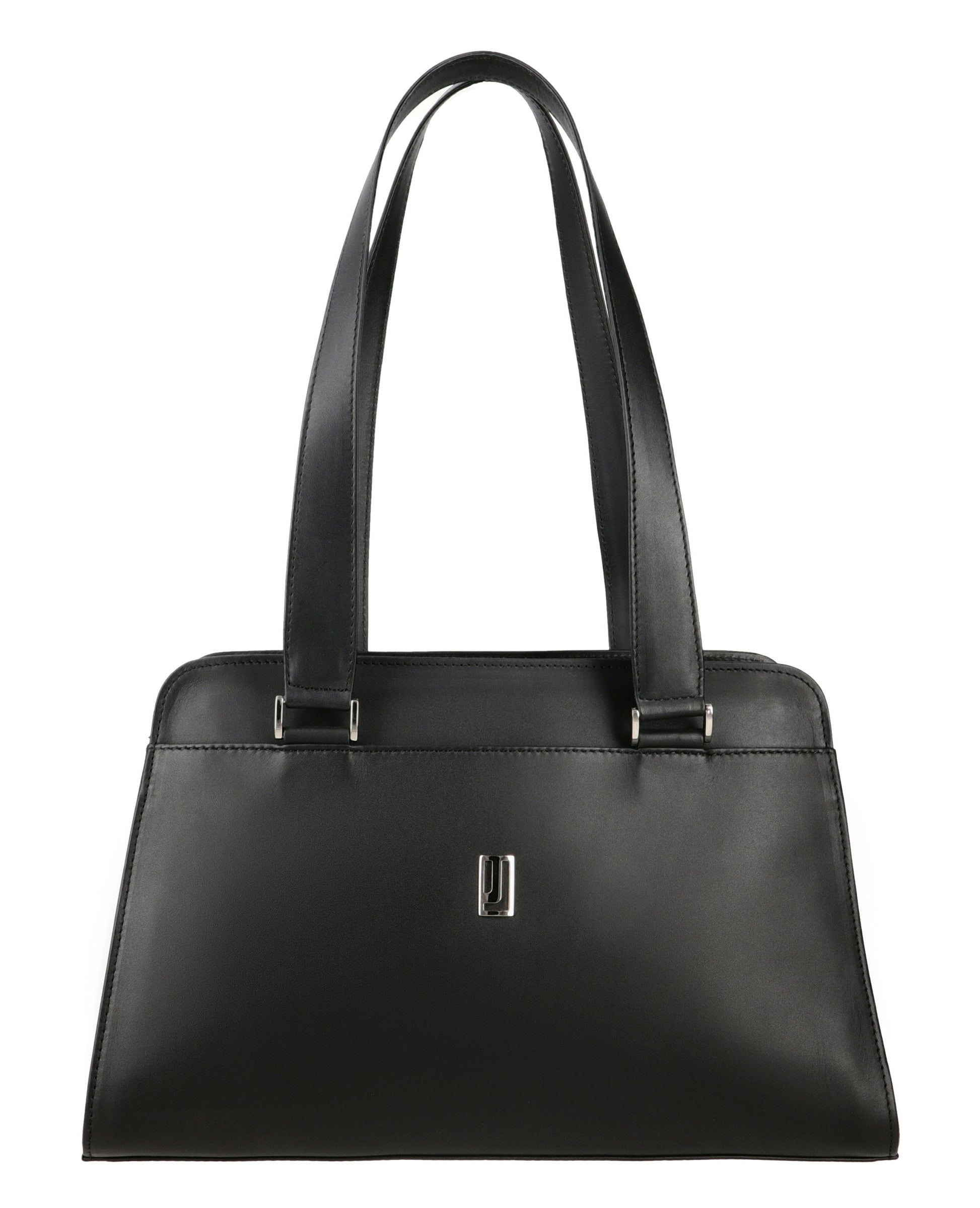 Soft leather Geranium handbag with pockets