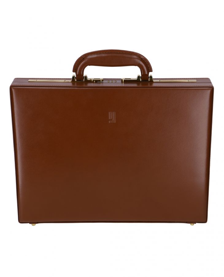 Dark Tan Brief Case