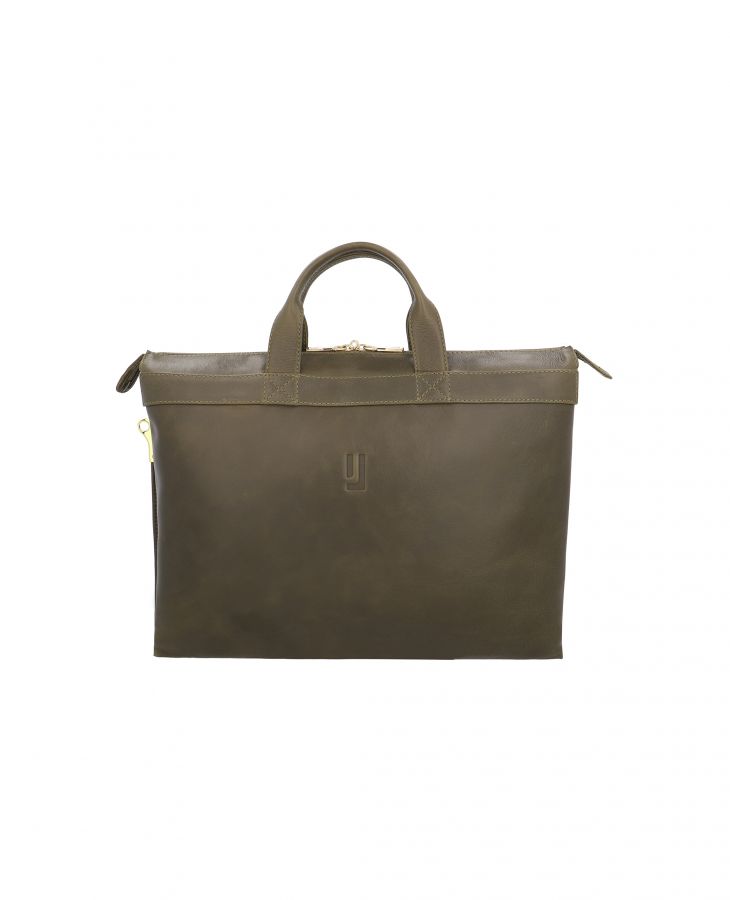 Stylish and Practical Dark Olive Green Bag