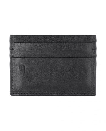 Slim buffalo leather card case.